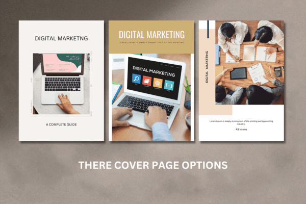 digital workbook template