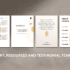 Bring your projects to life with a Canva Workbook Template