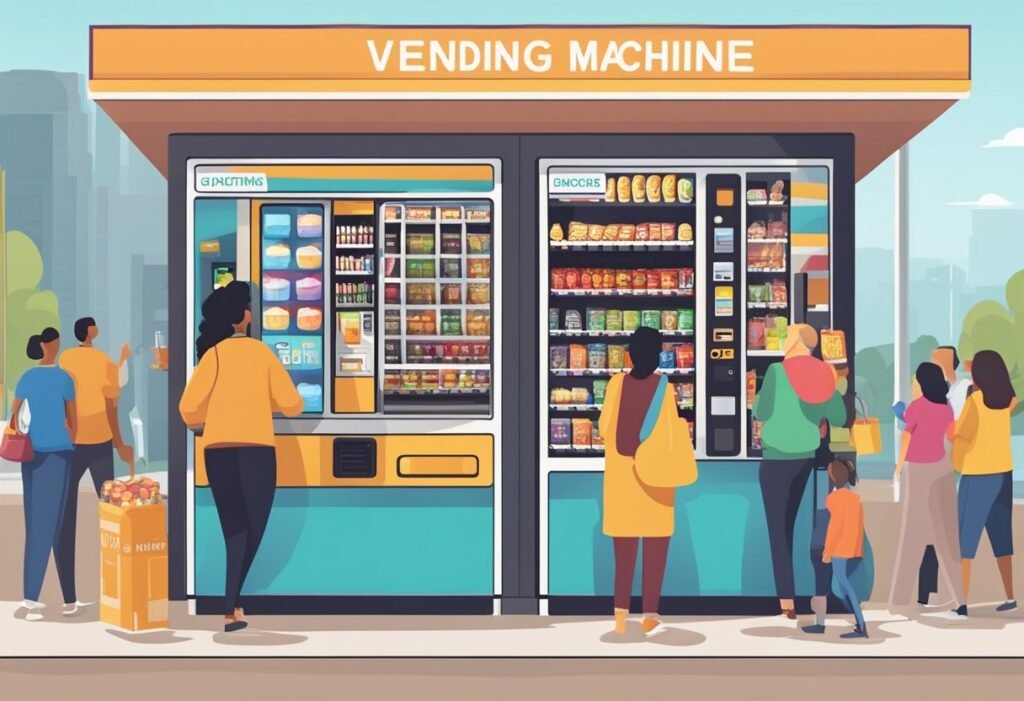 graphics of vending machines: How to Start a Vending Machine Business